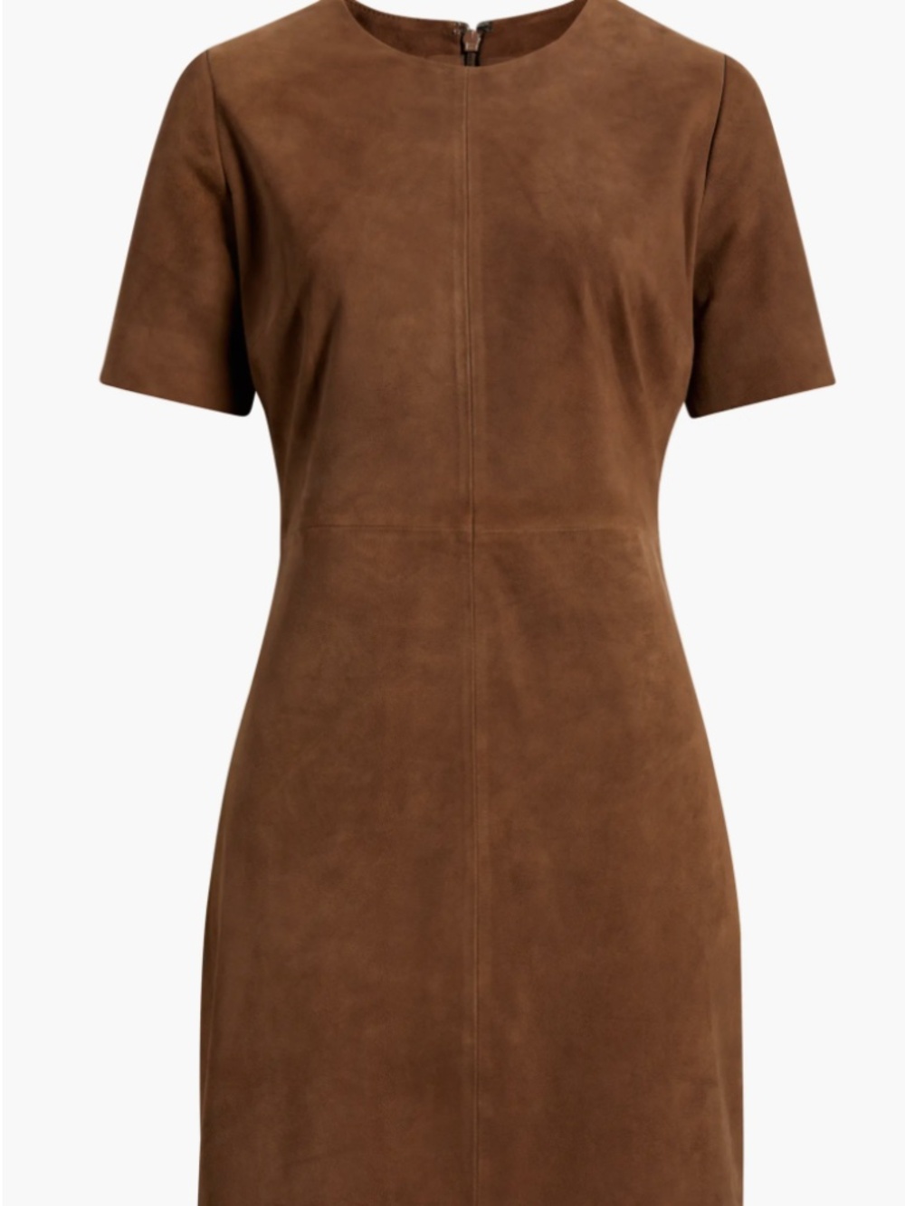 Nordstrom Sculpted Suede Minidress M